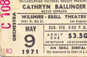 Original Ticket