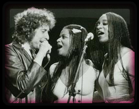 Performing with Bob Dylan