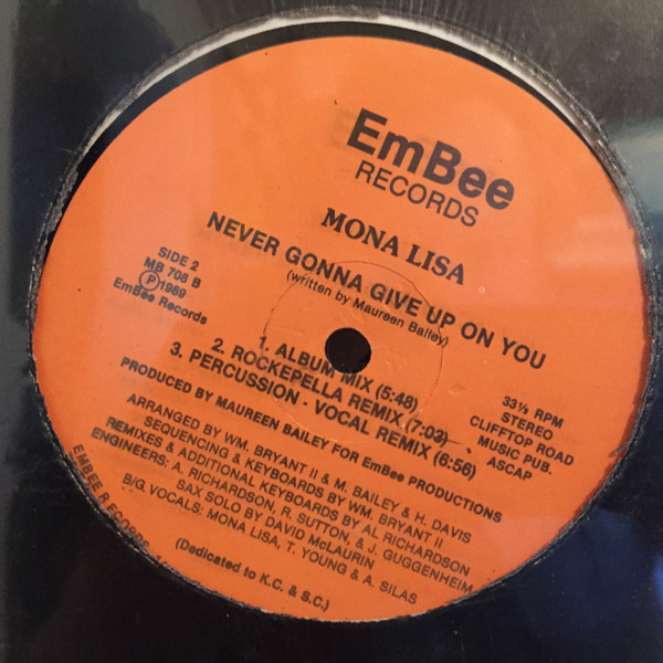 Never Gonna Give Up On You