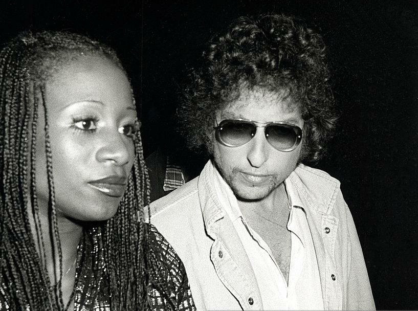 Monalisa Young and Bob Dylan